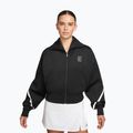Dámská tenisová mikina Nike Advantage Dri-Fit FZ black/white