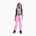 Dětské tepláky Nike Pro Fleece Dri-Fit med soft pink/med soft pink/black/white 2