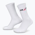 Ponožky  Jordan Everyday Crew 1 pair white/black/university red