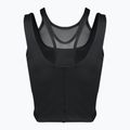 Dámský tréninkový top Nike One Fitted Dri-Fit Cropped Tank black/dark smoke grey 7