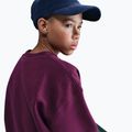Dětská mikina Nike Sportswear Club Fleece burgundy/white 5