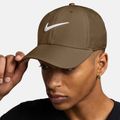 Kšiltovka Nike Dri-FIT Club mosswood brown/white 4