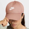 Kšiltovka Nike Club Unstructured Futura Wash rose gold/white 4