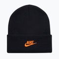 Dětská zimní čepice Nike Peak black/safety orange