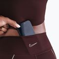 Dámské legíny Nike One High-Waisted burgundy crush 6