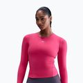 Dámské tričko Longsleeve Nike One Fitted Dri-Fit rush pink/white