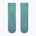 Ponožky Nike Running Lightweight Micro Crew iron purple/voltage green/voltage green 2