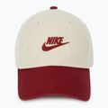 Kšiltovka Nike Club Unstructured Futura Wash light khaki/team crimson/team crimson 2