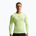 Pánské tréninkové tričko s dlouhým rukávem Nike Pro Dri-Fit Tight Fitness light liquid lime/black