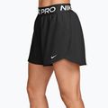 Dámské tréninkové šortky Nike Pro Dri-Fit Mid-Rise Brief-Lined 3" black/white 3