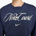 Dámská mikina Nike Court Collection French Terry Crew Neck midnight navy/sail 3