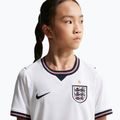 Dětské fotbalové tričko Nike England 2026 Stadium Home white/speed red/obsidian/obsidian 7