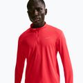 Pánská běžecká mikina Nike Pacer Dri-Fit 1/2 Zip light crimson