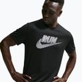 Pánské běžecké tričko Nike Miler Dri-Fit UV black/white