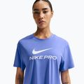 Dámské tréninkové tričko Nike Pro Dri-Fit Loose sapphire/white 4