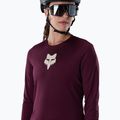 Dámské cyklistické tričko Longsleeve Fox Racing Ranger Fox Head LS dark maroon 3