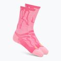 Ponožky HOKA Clifton Crew Run electrik rose