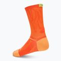 Ponožky HOKA Clifton Crew Run lava 2