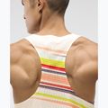 Pánské běžecké tričko HOKA Race Day Singlet alabaster flare 5