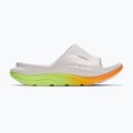 Nazouváky HOKA Ora Recovery Slide 3 white/neon yuzu 2