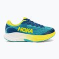 Dětské běžecké boty HOKA Rincon 4 electric aqua/neon hoka citrus 2