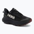 Dámské běžecké boty HOKA Challenger 8 GTX black/varsity burgundy