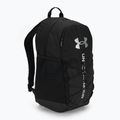 Batoh Under Armour Hustle Sport 6.0 26 l black/black/metallic silver 2