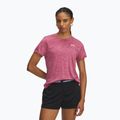 Dámské tréninkové tričko Under Armour Tech Twist fuchsie dusk/white