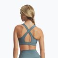 Sportovní podprsenka Under Armour Crossback Mid jasper blue/serpentine 2