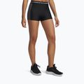 Dámské tréninkové šortky Under Armour HeatGear Rib Shorty black/castlerock/white