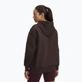 Dámská mikina Under Armour Icon Fleece Hoodie kona brown/white 2