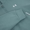 Dámská mikina Under Armour Rival Fleece Piped HZ Hoodie jasper blue/white 6