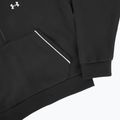 Dámská mikina Under Armour Rival Fleece Piped HZ Hoodie black/white 6