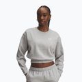 Dámská mikina Under Armour Rival Fleece Piped Crew mod gray light heather/white