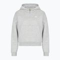 Dámská mikina Under Armour Rival Fleece Piped HZ Hoodie mod gray light heather/white 3