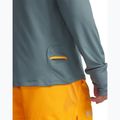 Pánské běžecké triko Longsleeve Under Armour Launch Pro 1/4 Zip jasper blue/reflective 3
