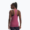 Dámské tréninkové tričko Under Armour HeatGear Armour Racer fuchsia dusk/white 2
