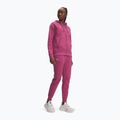 Dámské kalhoty Under Armour Rival Fleece dark maroon/white fuchsia dusk/white 2