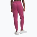 Dámské kalhoty Under Armour Rival Fleece dark maroon/white fuchsia dusk/white 3