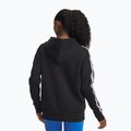 Dámská mikina Under Armour Icon Fleece Taped Hoody black/white 2