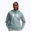 Dámská mikina Under Armour Rival Fleece Big Logo Hoody serpentine/white