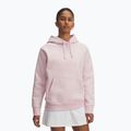 Dámská mikina Under Armour Rival Fleece Hoodie prime pink light heather/prime pink