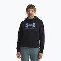 Dámská mikina Under Armour Rival Feelce Shimmer Hoody black/iridescent