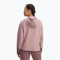 Dámská mikina Under Armour Unstoppable Fleece HZ tourmaline pink/maroon mist/black 2