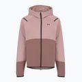 Dámská mikina Under Armour Unstoppable Fleece HZ tourmaline pink/maroon mist/black 4