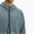 Pánská mikina Under Armour Unstoppable Fleece Full Zip HD jasper blue/serpentine/black 3