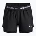 Dětské treninkové šortky Under Armour UA Tech Play Up 2IN1 Shorts black/black/white