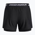 Dětské treninkové šortky Under Armour UA Tech Play Up 2IN1 Shorts black/black/white 2