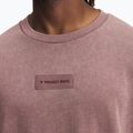 Pánské tréninkové tričko Under Armour Project Rock Heavyweight Oversized maroon mist/black 3