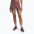 Dámské tréninkové šortky Under Armour Project Rock Middie maroon mist/black
